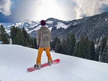 Hooded Sweater Olive/black [unisex]