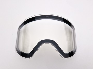 Keuze optie: clear lens (10 euro korting) - geschikt voor indoor en nachtskiën