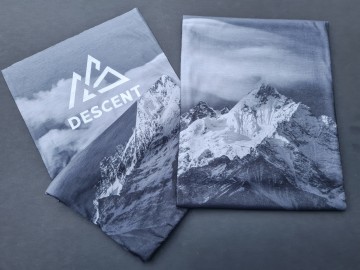 Fleece nekwarmer - Clouded