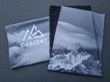 Fleece nekwarmer - Clouded