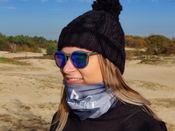 Fleece nekwarmer - Clouded