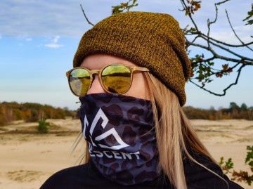 Fleece nekwarmer - Black panther