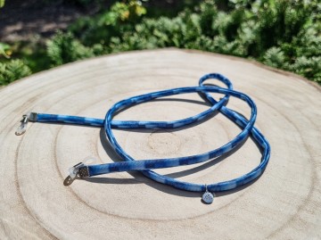 Zonnebrilkoordje - Denim blue