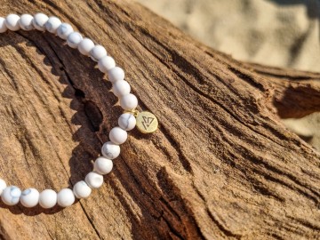 Dames armband - Golden shell