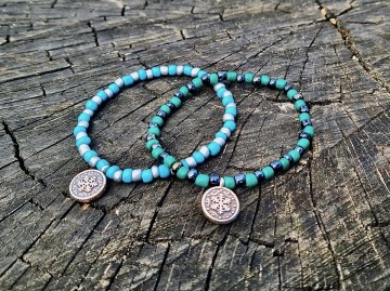 Dames armbandje - Sneeuwvlok bedel