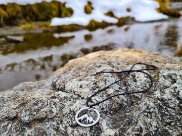 Dames ketting - Mount Walsh [zilver]