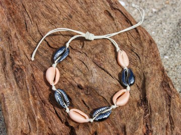 Enkelbandje Schelpen - Peach 2/2