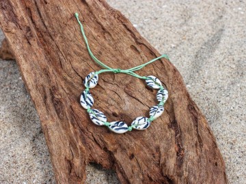 Enkelbandje Schelpen - Zebra 2/2