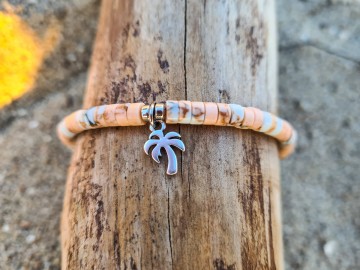 Natuurstenen armband - Under the Palms