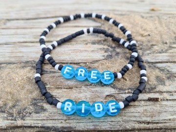 Dames armbandje - Free Ride [Set van 2]