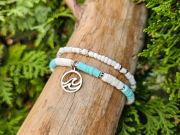 Set van 2 armbandjes - Waves