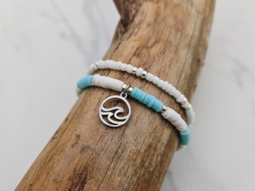 Set van 2 armbandjes - Waves
