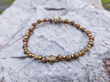 Dames armband - Oceana [bruin]