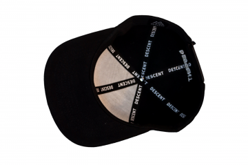 Baseball cap | Black (binnenkant)
