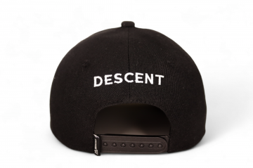 Baseball cap | Black (achterkant)