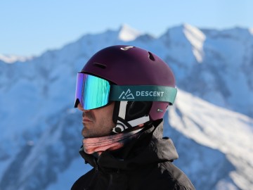 Descent goggle   the cloud textured green   green modelfoto5