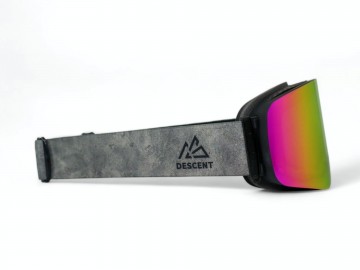 Descent goggle   the explorer moon dust   pink zijaanzicht rechts