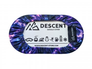 Goggle cover - Purple water