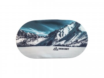 Descent goggle cover winter view