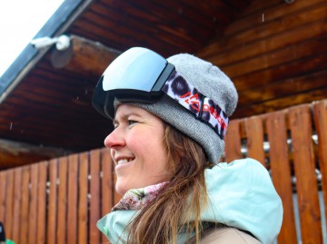 Descent gogglesnow leopard zilver