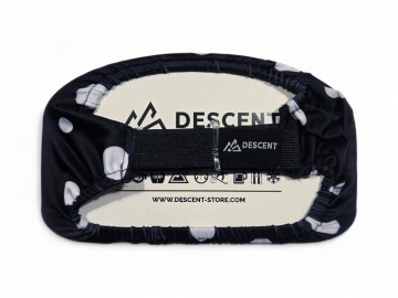 Helm vizier cover - Polka Dots