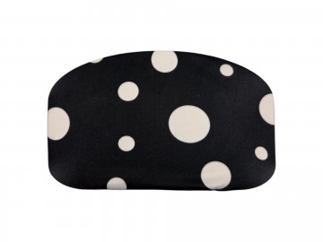 Helm vizier cover - Polka Dots