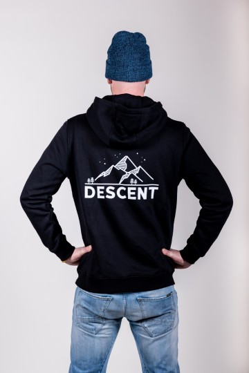Hooded Sweater Black/White [unisex]