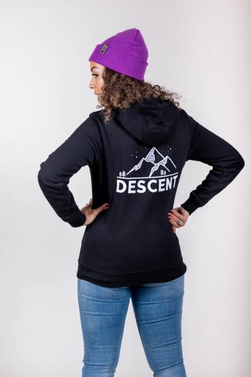 Hooded Sweater Black/White [unisex]