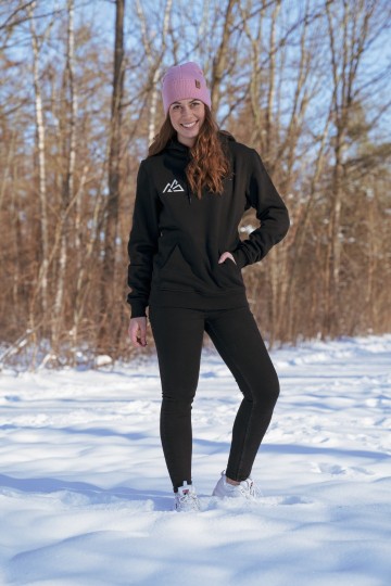 Hooded Sweater Black/White [unisex]