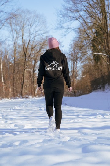 Hooded Sweater Black/White [unisex]