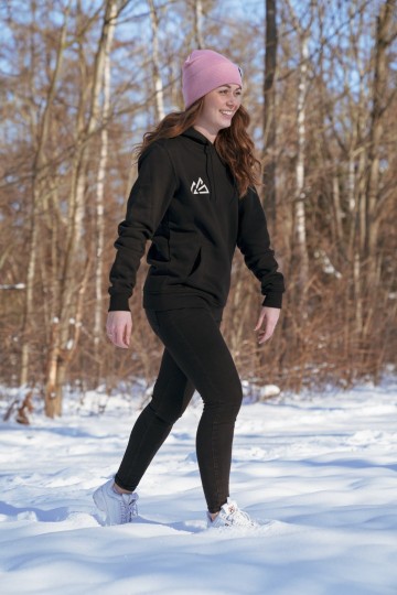 Hooded Sweater Black/White [unisex]