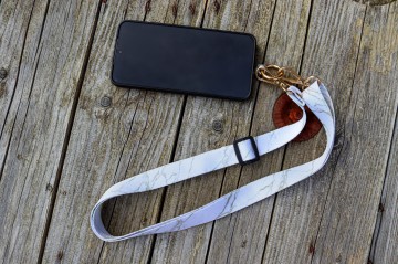 Telefoonkoordje - marmerlook