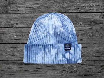 DESCENT Tie Dye Muts [blauw]