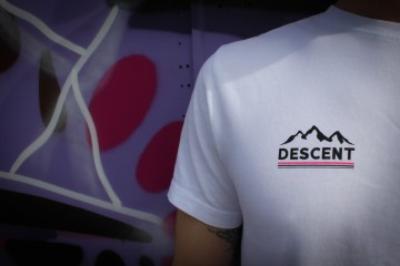 Descent | Cocktail T-shirt [front close-up]