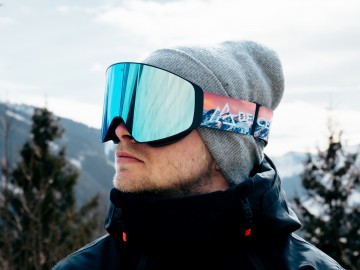 Descent goggle - The Shield [ice blue]