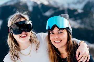 Descent goggle - The Shield [ice blue]