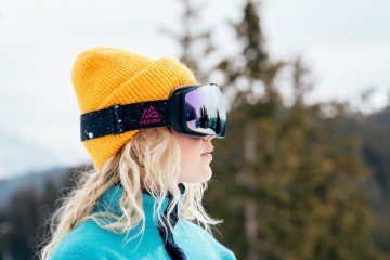 Descent goggle - The Galaxy [cherry pink]