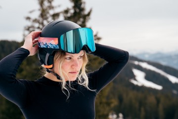 Descent goggle - The Shield [ice blue]