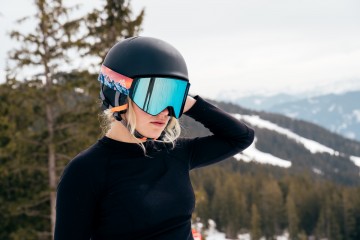 Descent goggle - The Shield [ice blue]