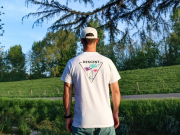 Descent T-shirt | Surf | Unisex