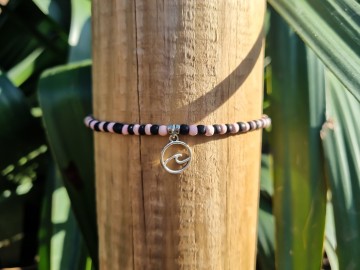 Kokos enkelbandje - Waves