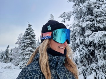 Descent goggle - The Shield [ice blue]