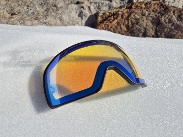 Descent goggle - The Galaxy - Slecht weer lens Blue/Yellow S1