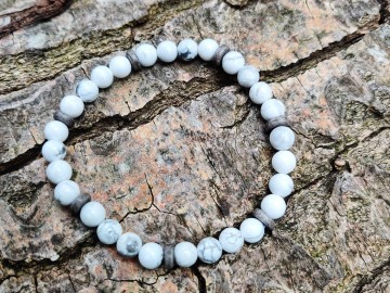 Heren armband - White Tailwhite tail 6