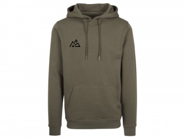 Hooded Sweater Olive/black [unisex]