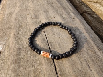 Heren armband - Black peaks