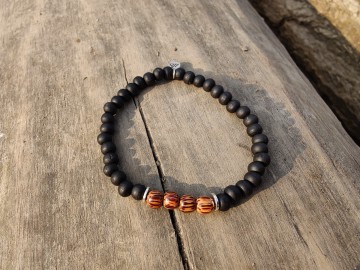 Heren armband - Tiger coconut