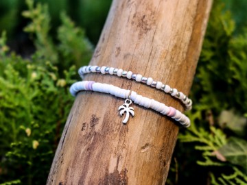 Set van 2 armbandjes - Palms