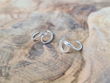 Earcuff - wave [zilver]