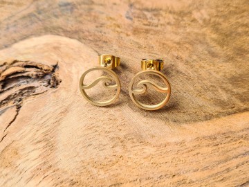 Oorbellen The pacifics - goud